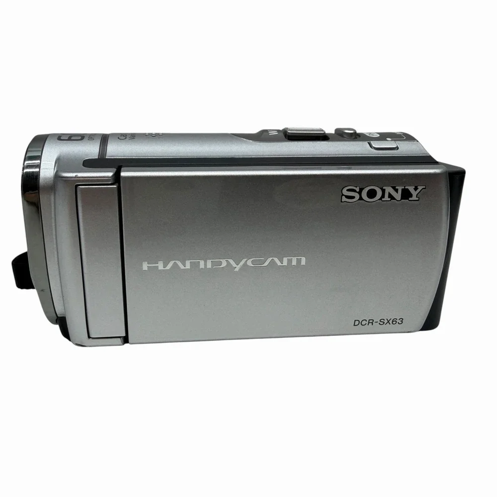 Sony Handycam DCR-SC63 Standard Definition Digital Camcorder, Silver 16GB Memory